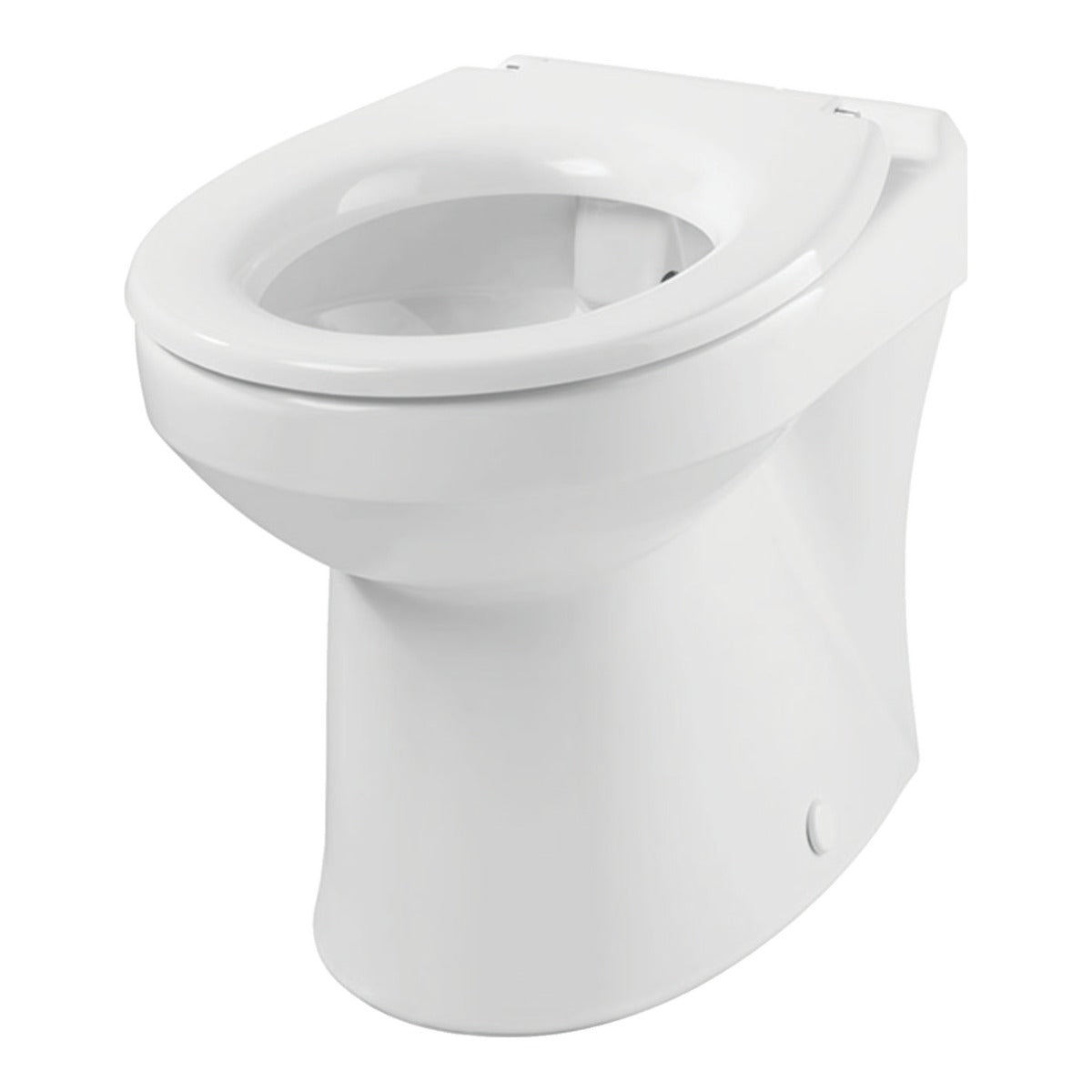 Twyford Sola Rimless Close Coupled Toilet Pan - Chrome - SA1968WH