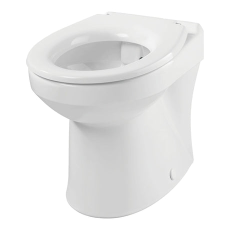Twyford Sola Rimless Close Coupled Toilet Pan - Chrome - SA1968WH
