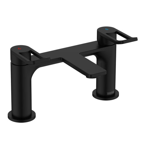 Bristan Saffron Bath Filler - Black - SAF BF BLK - TAP 'N' SHOWER
