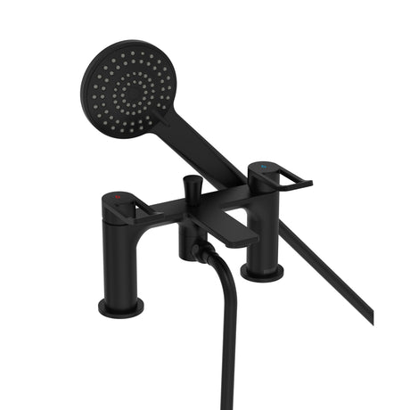 Bristan Saffron Bath Shower Mixer - Black - SAF BSM BLK