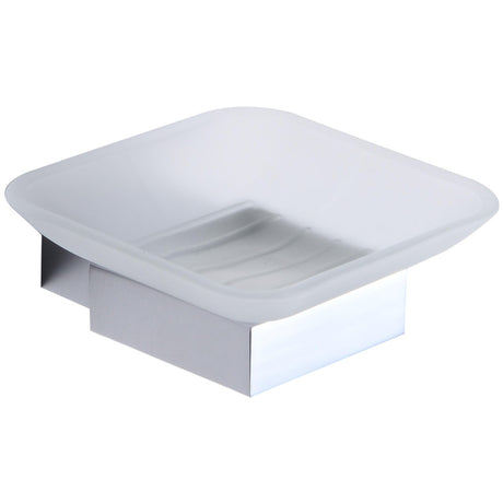 Scudo Alpha Soap Dish Holder - Chrome - ALPHA-002