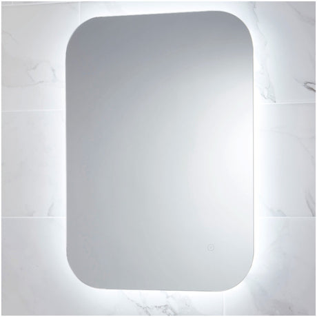 Scudo Aura LED Mirror with Demister Pad 800x600mm - AURA-800X600SHVR