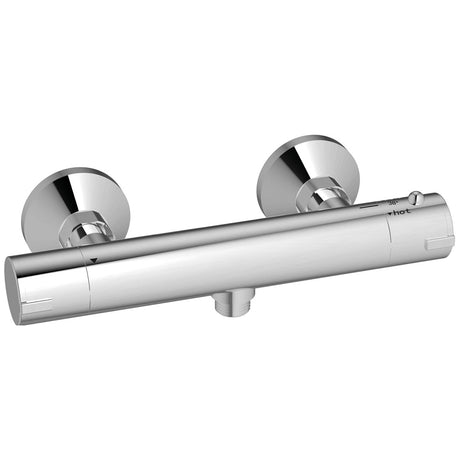 Scudo Round Exposed Bar Shower Valve - Chrome - BARVALVE002L
