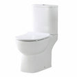 Scudo Belini Rimless Open Back WC Pan 430mm - White - BELINI001