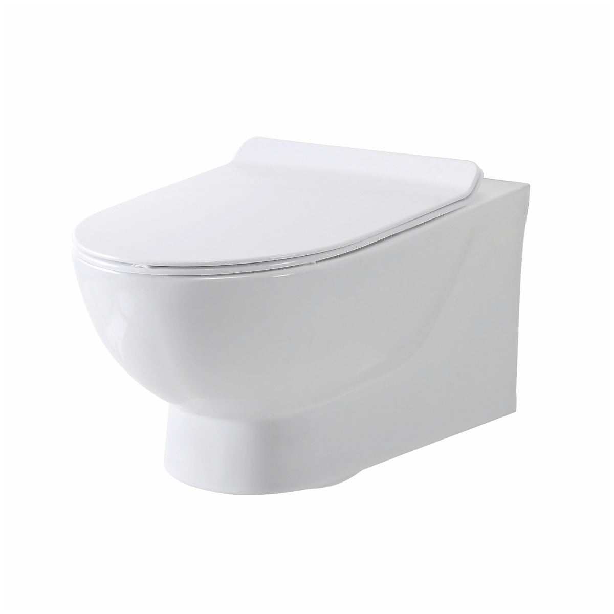 Scudo Belini Rimless Wall Hung WC Pan - White - BELINI007 - TAP 'N' SHOWER