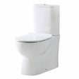 Scudo Belini Rimless Closed Back WC Pan 430mm - White - BELINI009