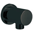 Scudo Round Outlet Elbow - Matt Black - BLACK011ORB
