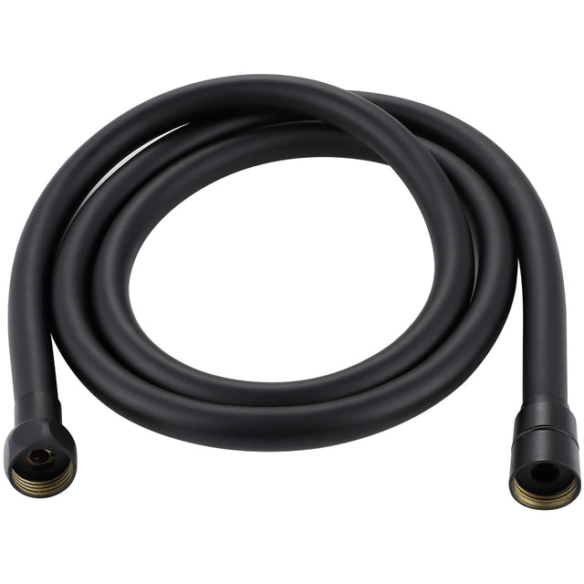 Scudo Smooth Shower Hose 1.5 Metre - Matt Black - BLACK020