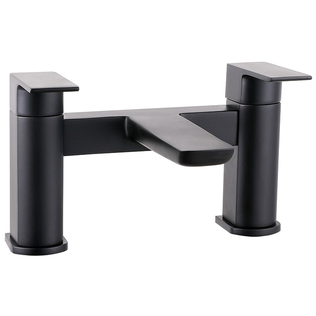 Scudo Muro Bath Filler Tap - Black - BLACK242ORBL
