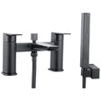 Scudo Muro Black Bath Shower Mixer Tap - Matt Black - BLACK243ORBL