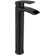 Scudo Belini Tall Mono Basin Mixer Tap - Matt Black - BLACK261ORBL