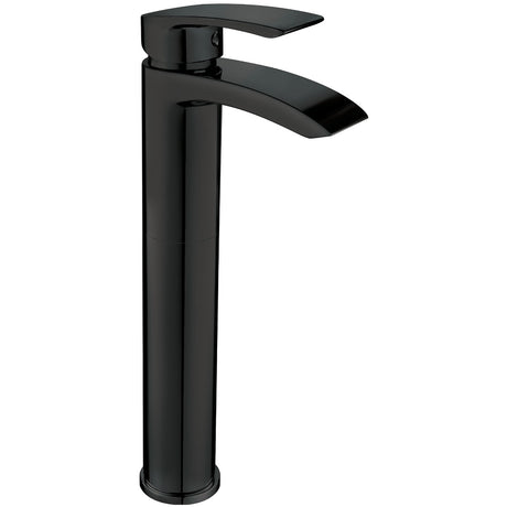 Scudo Belini Tall Mono Basin Mixer Tap - Matt Black - BLACK261ORBL