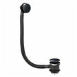 Scudo Bath Pop-Up Waste with Overflow - Black - BLACKBW001