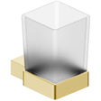 Scudo Roma Tumbler Holder - Brushed Brass - BRASSACC-001
