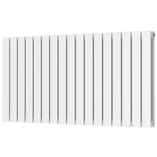 Scudo Bravo Double Designer Radiator 600 x 1158mm - White - BRAV60 - 116D - W - TAP 'N' SHOWER