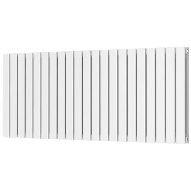 Scudo Bravo Double Designer Radiator 600 x 1430mm - White - BRAV60 - 143D - W - TAP 'N' SHOWER
