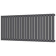 Scudo Bravo Designer Radiator Single 600 x 1430mm - Anthracite - BRAV60 - 143S - A - TAP 'N' SHOWER