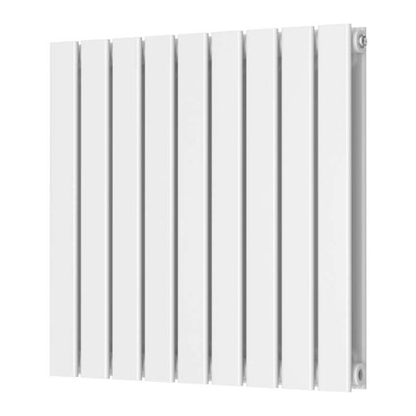 Scudo Bravo Double Designer Radiator 600 x 614mm - White - BRAV60 - 61D - W - TAP 'N' SHOWER