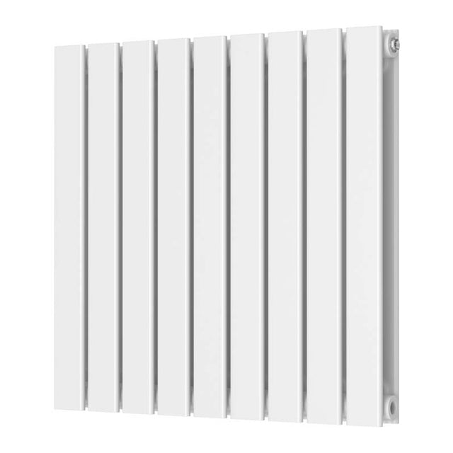 Scudo Bravo Double Designer Radiator 600 x 614mm - White - BRAV60 - 61D - W - TAP 'N' SHOWER