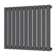 Scudo Bravo Designer Radiator 600 x 750mm - Anthracite - BRAV60 - 75S - A - TAP 'N' SHOWER
