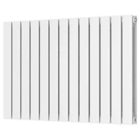 Scudo Bravo Double Designer Radiator 600 x 886mm - White - BRAV60 - 89D - W - TAP 'N' SHOWER