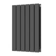 Scudo Bravo Designer Radiator Double 600mm x 410mm - Anthracite - BRAV60-41D-A