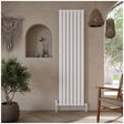 Scudo Bravo Designer Towel Rail Holder - White - BRAVO-RACK-WHITE