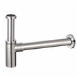 Scudo Modern Round Bottle Trap - Chrome - BT02