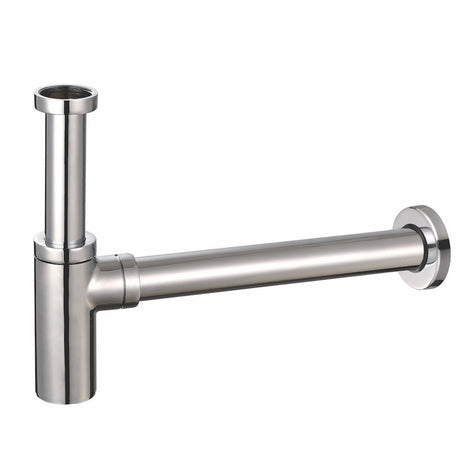 Scudo Modern Round Bottle Trap - Chrome - BT02