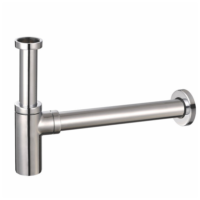 Scudo Modern Round Bottle Trap - Chrome - BT02
