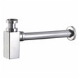 Scudo Square Bottle Trap - Chrome - BT03