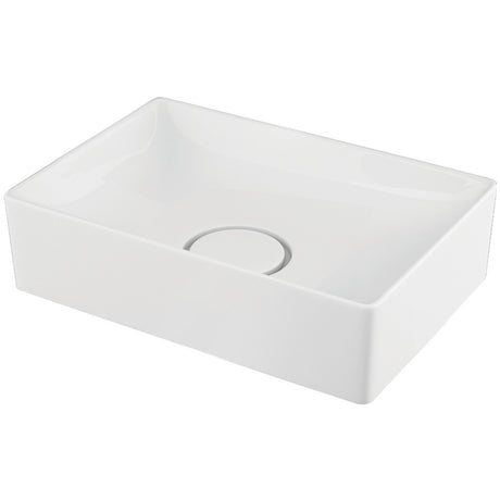 Scudo Stance Countertop Basin 420mm - White - COUNTERTOP-001