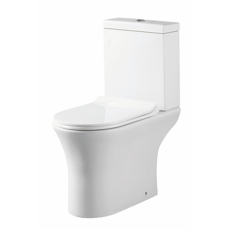 Scudo Deia Close Coupled Cistern and Fittings - White - DEIA002