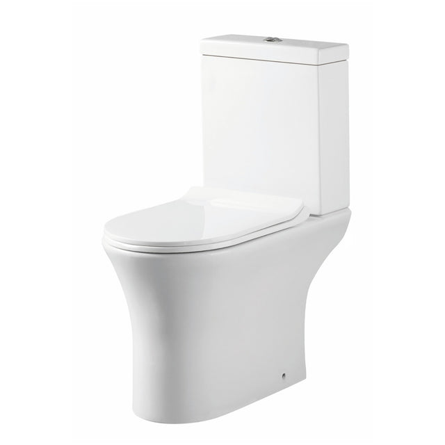 Scudo Deia Close Coupled Cistern and Fittings - White - DEIA002