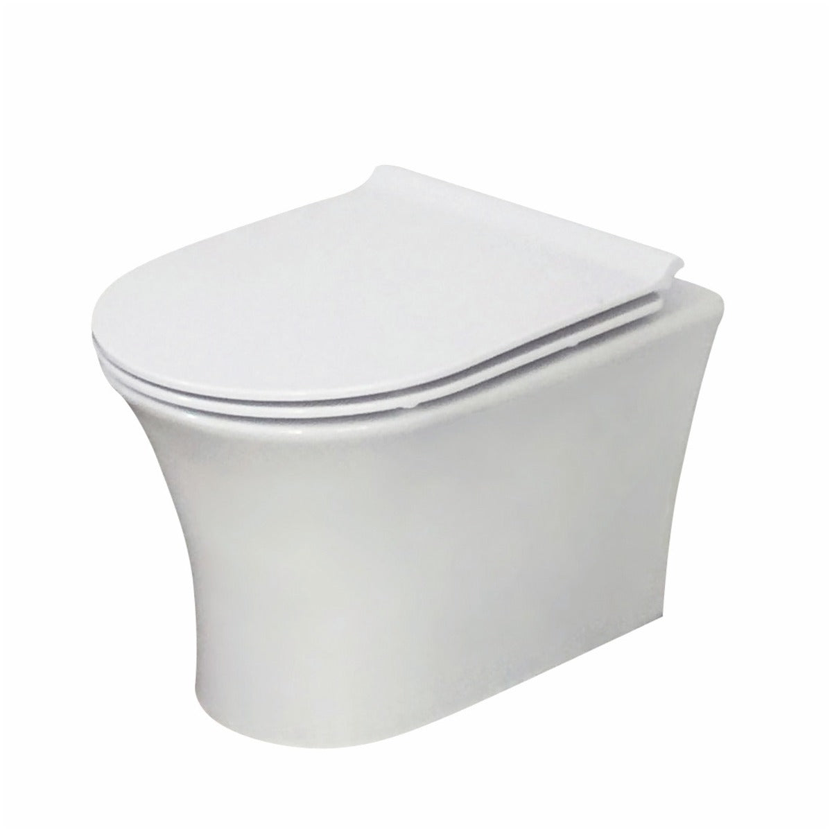 Scudo Deia Rimless Wall Hung WC Pan - White - DEIA007