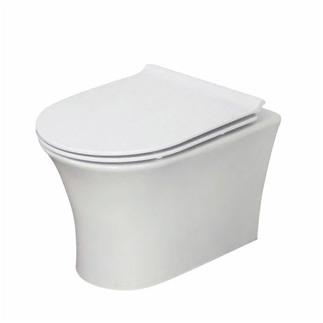 Scudo Deia Rimless Wall Hung WC Pan - White - DEIA007