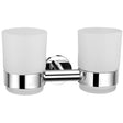 Scudo Delta Double Tumbler - Chrome - DELTA-002