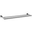 Scudo Delta Double Towel Bar - Chrome - DELTA-009