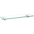 Scudo Delta Glass Shelf - Chrome - DELTA-011