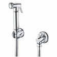 Scudo Douche Handset Flexi Holder and Oulet Elbow - Chrome - DOUCHE002L