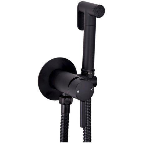 Scudo Integrated Douche Valve Kit - Black - DOUCHE010
