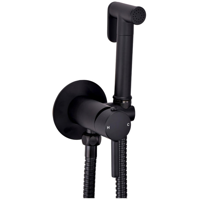 Scudo Integrated Douche Valve Kit - Black - DOUCHE010
