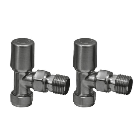 Scudo Radiator Valve Angled 15mm - Gunmetal - TRV016 - TAP 'N' SHOWER