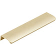 Scudo Flat Handle 200mm - Brushed Brass - HANDLE025