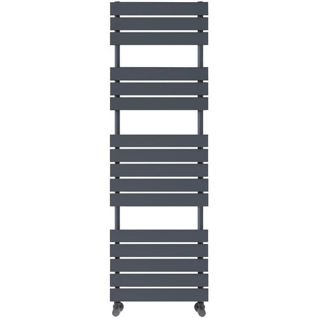 Scudo Life Towel Radiator 450 x 1600mm - Anthracite - LI - 160 - 45 - A - TAP 'N' SHOWER