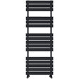 Scudo Life Towel Radiator 600 x 1600mm - Black - LI - 160 - 60 - B - TAP 'N' SHOWER