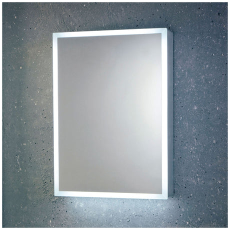 Scudo Mia LED Mirror Cabinet with Demister and Shaver Socket 500x700mm - MIA-500X700-CAB