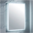 Scudo Mosca LED Mirror with Demister and Shaver Socket 500x700mm - MIRROR001 - TAP 'N' SHOWER
