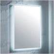 Scudo Mosca LED Mirror with Demister and Shaver Socket 600x800mm - MIRROR002