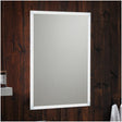 Scudo Mosca LED Mirror with Demister Socket and Bluetooth 500x700mm - MIRROR004USB